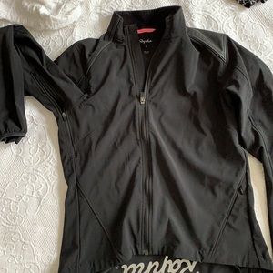 Rapha soft shell cold weather commuter jacket size large worn once.